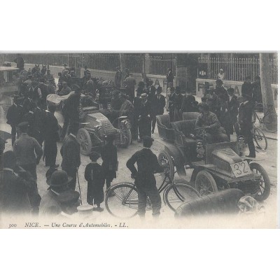 Nice Une course d'automobiles en 1901